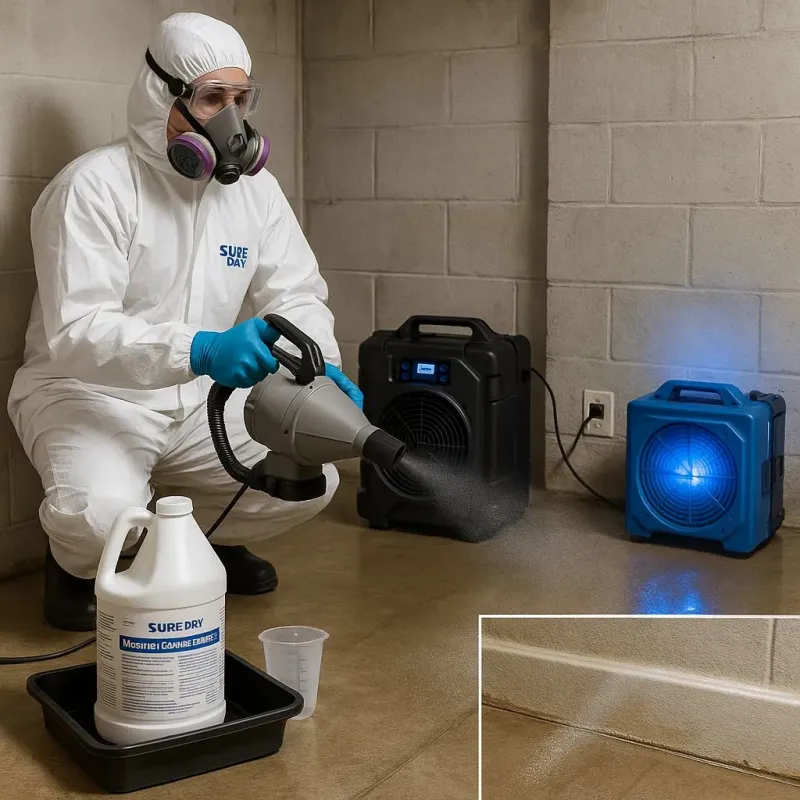 Sanitization and Odor Removal process in Hamburg, NJ