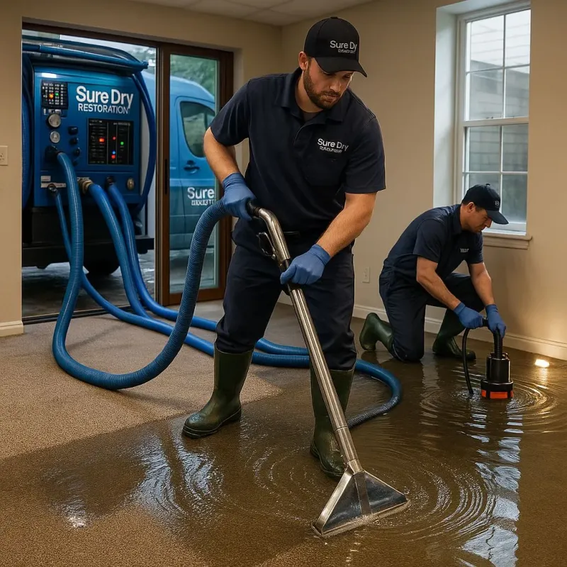 Water Extraction and Removal process in Hamburg, NJ